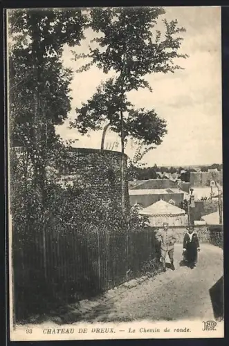 AK Dreux, Le Chemin de ronde