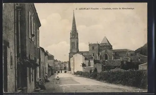 AK Ardelay, L`entrée, route de Mouchamps