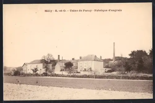 AK Milly /S.-et-O., Usine de Paray, Fabrique d`engrais