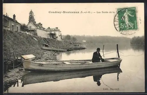 AK Coudray-Montceaux /S.-et-O., Panorama