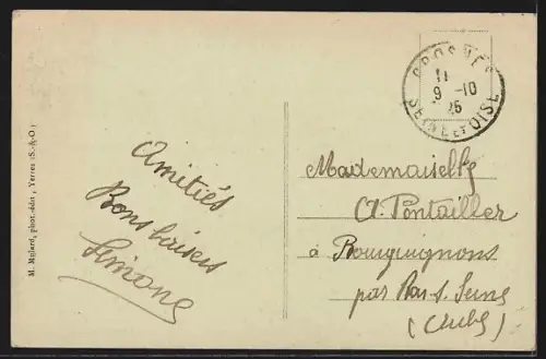 AK Crosnes /S.-et-O., Le Pigeonnier de la Ferme