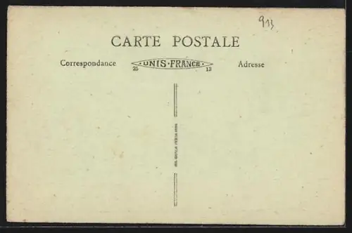 AK Morsang-sur-Orge, Parc Beauséjour, La Chevrette, Avenue Beausite