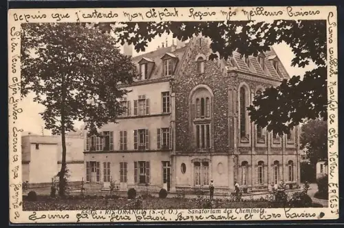 AK Ris-Orangis /S.-et-O., Sanatorium des Cheminots