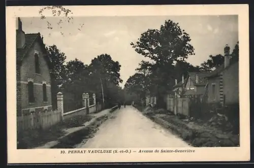 AK Perray-Vaucluse /S.-et-O., Avenue de Sainte-Geneviève