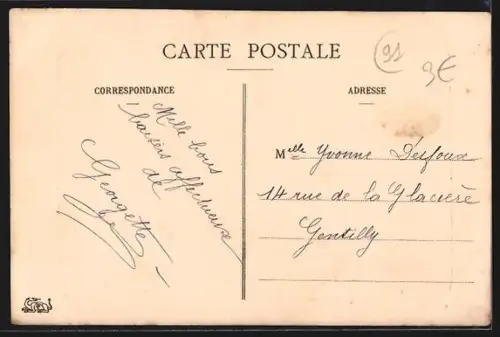 AK Palaiseau, Statue de Joseph Bara, Tambour de la République