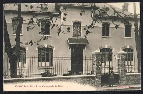AK Chalo-St-Mars, École Communale de Filles