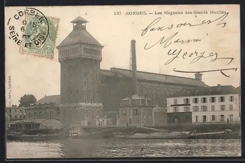 AK Corbeil, Les Magasins des Grands Moulins