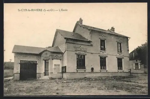 AK St-Cyr-la-Rivière /S.-et-O., L`École