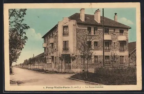 AK Paray-Vieille-Poste /S.-et-O., Les Bains-Douches