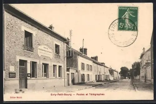 AK Évry-Petit-Bourg, Postes et Télégraphes