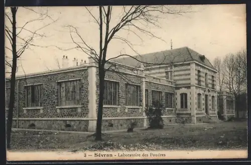 AK Sévran, Laboratoire des Poudres