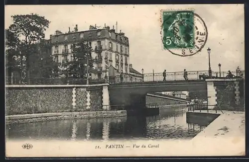 AK Pantin, Vue du Canal