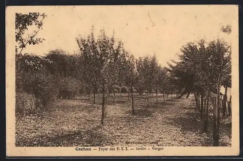 AK Cachan, Feyer des P.T.T., Jardin, Verger