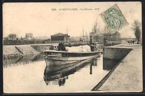 AK Aubervilliers, Les Ecluses