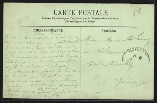 AK Saint-Denis, Le Kiosque et la Mairie