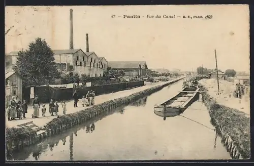 AK Pantin, Vue du Canal