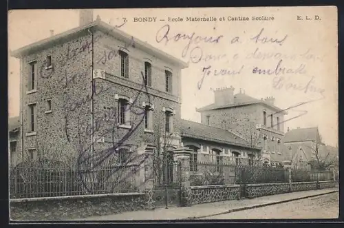 AK Bondy, Ecole Maternelle et Cantine Scolaire