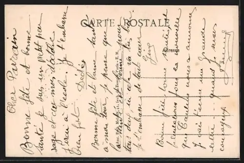 AK Joinville, Rue de Paris et la Mairie