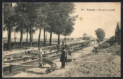 AK Pantin, Vue sur le Canal