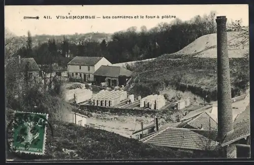 AK Villemomble, Les carrières et le four à plâtre