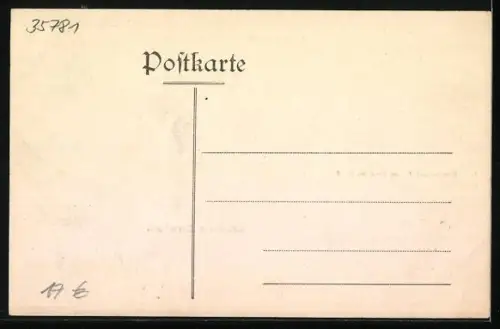 AK Bermbach / Taunus, Gasthaus von Heinrich Hardt, Totalansicht des Ortes