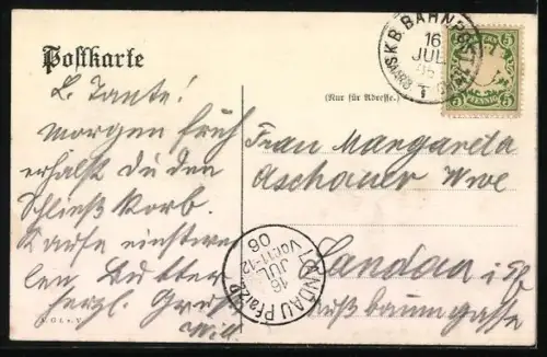 AK St. Ingbert, Partie am Postamt