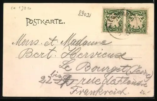 AK Steppach / Augsburg, Brauerei - Gasthaus Josef Fuchs