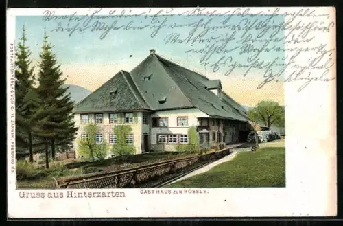 AK Hinterzarten, Gasthaus Zum Rössle