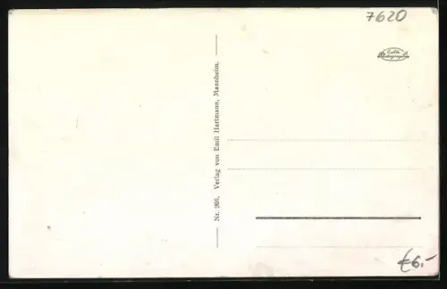 AK Wolfach, Blick auf Marktplatz