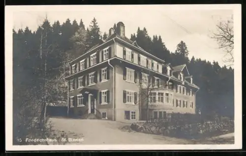 AK St. Blasien, Erholungsheim Friedrichshaus