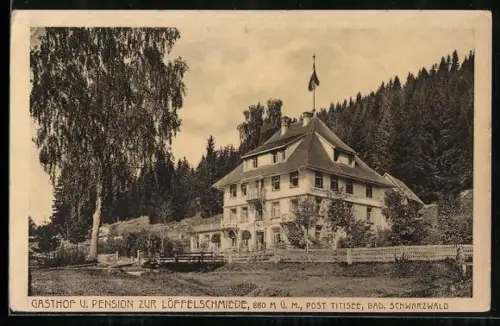 AK Bruderhalde, Gasthaus & Pension Löffelschmiede