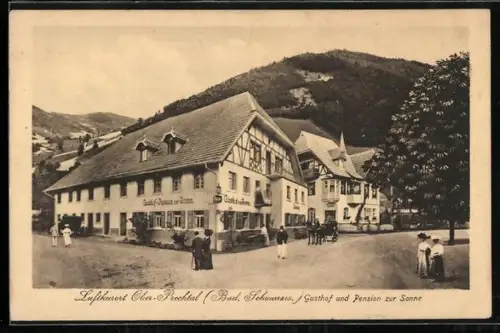 AK Ober-Prechtal, Gasthof und Pension zur Sonne