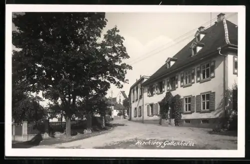 AK Gottenheim, Strasse Kirchweg