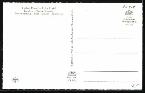 AK Egloffstein, Café-Pension Heid