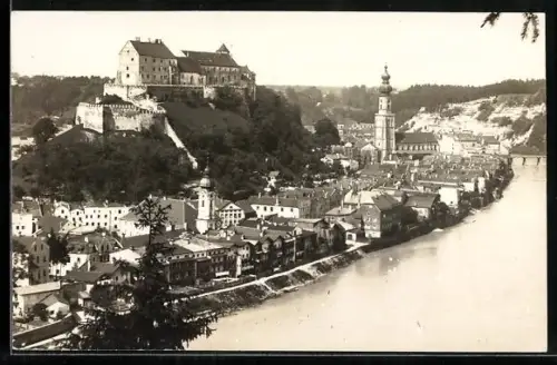 AK Burghausen a. d. Salzach, Schloss und Kirche