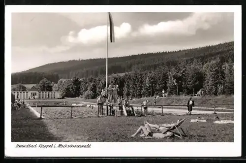 AK Kappel / Hochschwarzwald, Schwimmbad mit Frauen im Badeanzug
