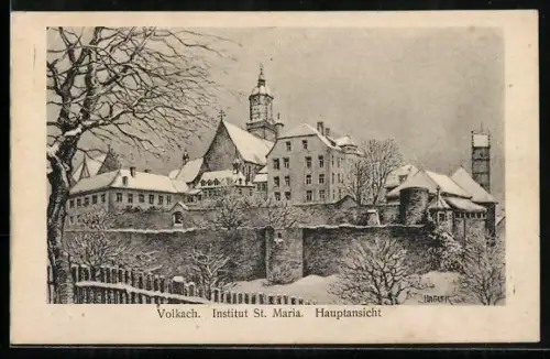 AK Volkach, Institut St. Maria im Schnee
