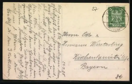 AK Helgoland, Panorama der Insel vom Norden gesehen