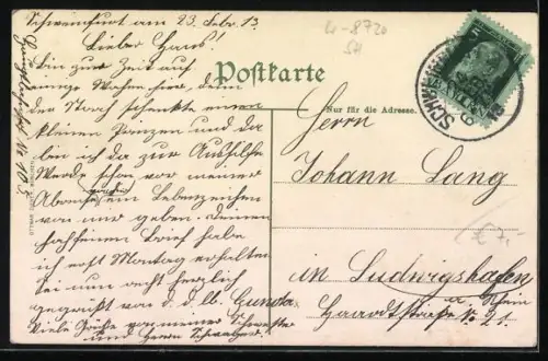 AK Schweinfurt a. M., Marktplatz