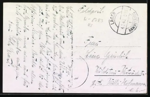 AK Lager Hammelburg, Hauptgebäude