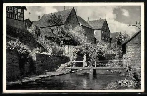 AK Wildflecken /Rhön, Malerischer Winkel
