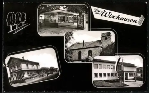 AK Wixhausen, Bahnhofskiosk Anni Sefow, Kirche
