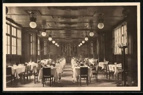 AK Berlin-Tiergarten, Weinhaus Rheingold, Mahagoni-Saal, Potsdamer Platz