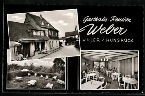AK Uhler /Hunsrück, Gasthaus-Pension Weber