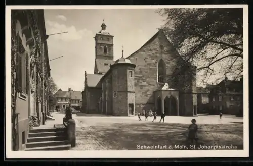 AK Schweinfurt a. Main, St. Johanniskirche