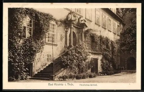 AK Bad Köstritz i. Thür., Fürstliches Schloss