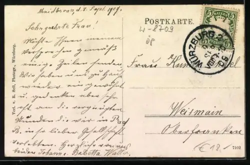 AK Rimpar, Grumbachschloss, Kirche