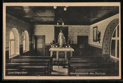AK Schillingsfürst, Vereinskapelle des Instituts