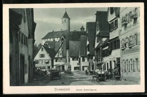 AK Dinkelsbühl, Untere Schmidgasse