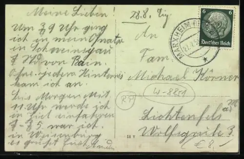 AK Schweinspoint, Ortsansicht